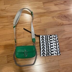 Marc Jacobs The J Marc Mini Shoulder Bag Fern Green